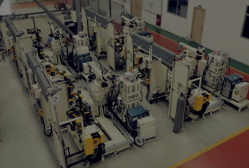 汽車940F排氣岐管機器人焊接系統