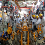 豐田汽車UR2.5區(qū)自動化輸送焊接線案例